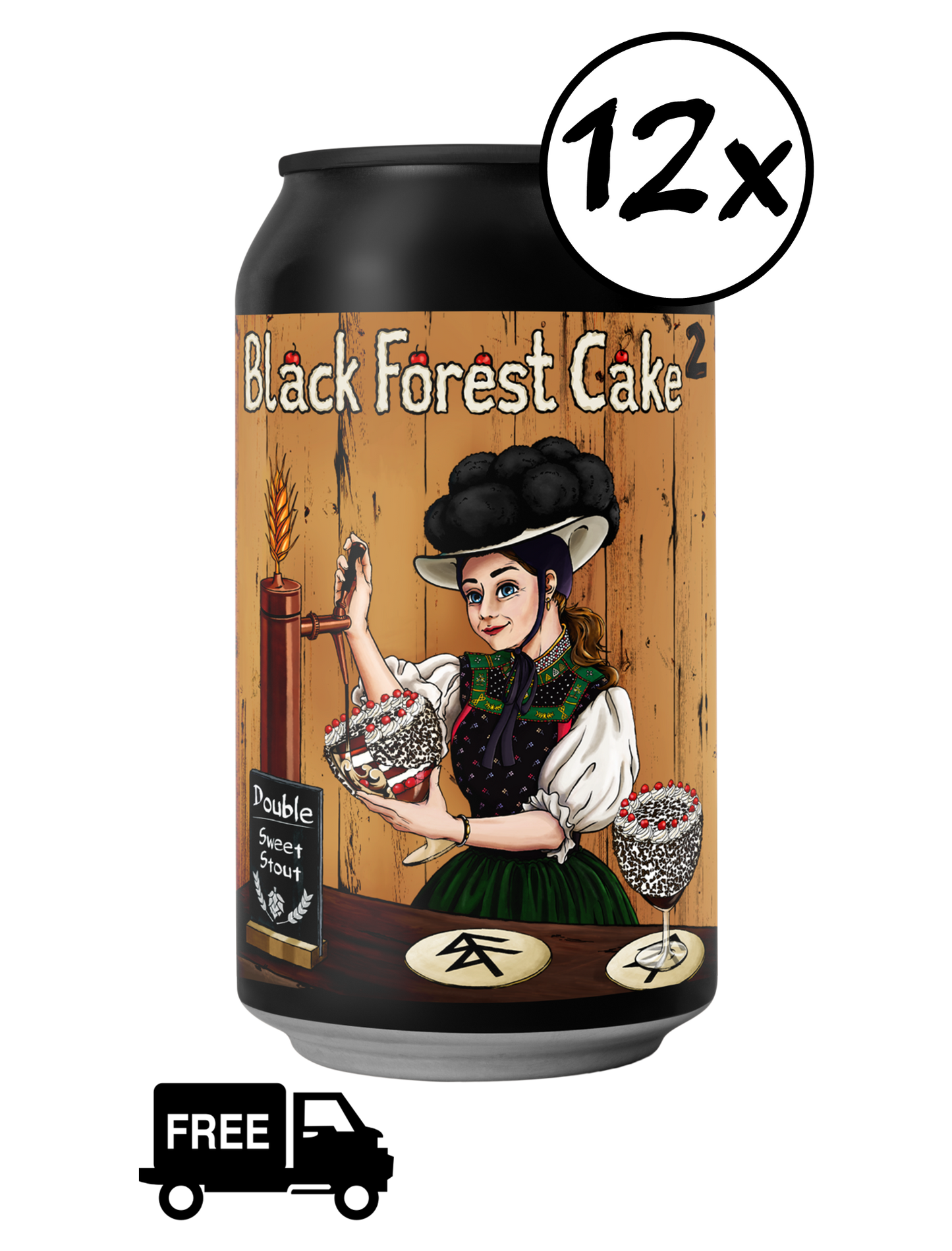 BigPack 12 - Double Black Forest Cake