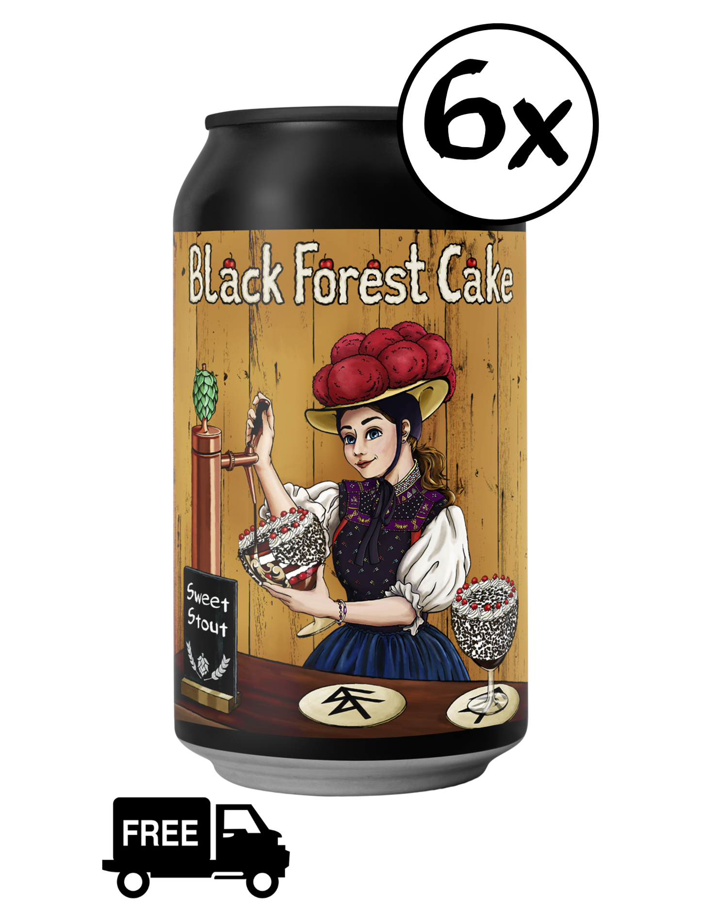 SixPack - Black Forest Cake